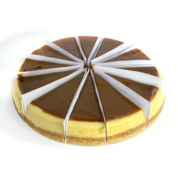 12 PORCIONES CHEESECAKE DULCE DE LECHE CAJITA 405315