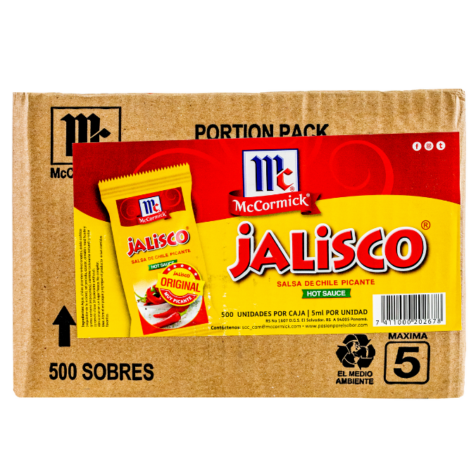 SALSA PICANTE McCORMICK 500 SOBRES